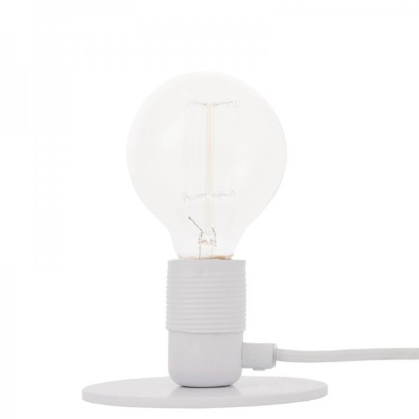 FramaۡE27 table lamp, whiteץǥơ֥ ۥ磻(120H700mm)