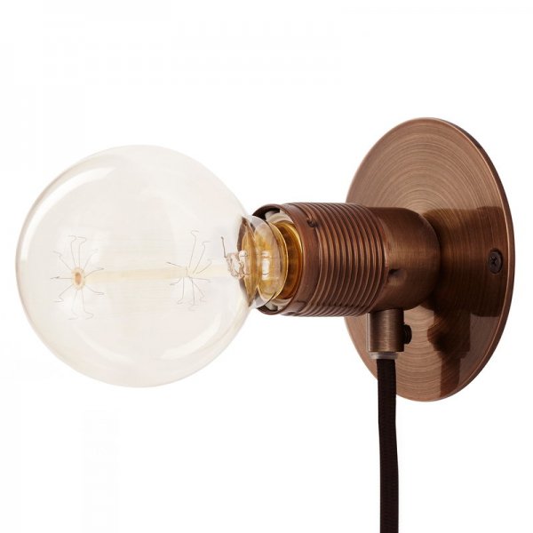 FramaۡE27 wall lamp, small, bronzeץǥ ⡼ ֥󥺡ʦ100D70mm