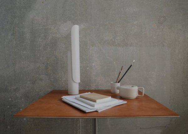 FramaۡT-Lamp table lamp, whiteץǥơ֥ ۥ磻(W400D76H330mm)