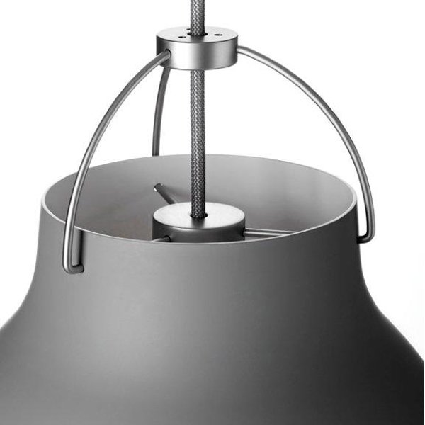 Fritz HansenۡCaravaggio P2 pendant, matt dark greyץǥڥȥ饤 ޥåȥ졼ʦ258H337mm)