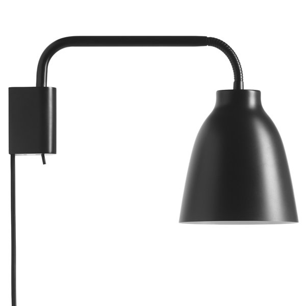 Fritz HansenۡCaravaggio Read wall lamp, matt blackץǥ ޥåȥ֥åʦ140D350H206mm