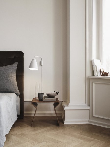 Fritz HansenۡCaravaggio Read wall lamp, matt whiteץǥ ޥåȥۥ磻ȡʦ140D350H206mm