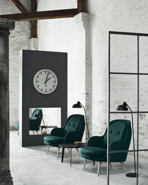 Fritz HansenۡKaiser Idell 6556-F floor lamp, matt blackץǥե ޥåȥ֥å(225H1250mm)