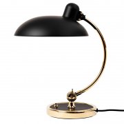 Fritz HansenۡKaiser Idell 6631-T Luxus table lamp, matt black - brassץơ֥ ޥåȥ֥å(285H425mm)