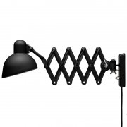 Fritz HansenۡKaiser Idell 6718-W wall lamp, matt blackץ ޥåȥ֥åʦ164D470-890H148mm