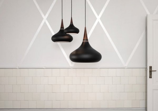 Fritz HansenۡOrient P1 pendant, blackץڥȥ饤 ֥åʦ225H370mm)