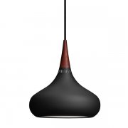 【Fritz Hansen】「Orient P1 pendant, black」ペンダントライト ブラック（Φ225×H370mm)