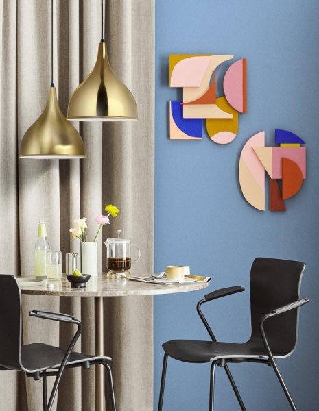 Fritz HansenۡSilhuet pendant, brushed brassץڥȥ饤 ֥åɥ֥饹ʦ295H328mm)