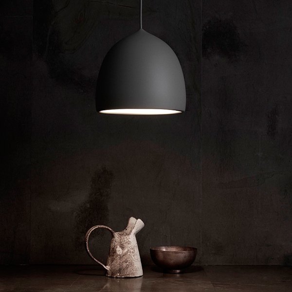 Fritz HansenۡSuspence P1 pendant, blackץڥȥ饤 ֥åʦ240H225mm)