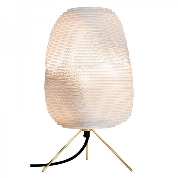 GraypantsۡEbey table lamp, whiteץơ֥ ۥ磻(240H340mm)