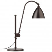 【GUBI】デンマーク・北欧デザイン照明「Bestlite BL1 table lamp」テーブルランプ ブラックブラス(Φ210×H510-840mm)