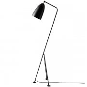 【GUBI】デンマーク・北欧デザイン照明「Gräshoppa floor lamp」フロアランプ ジェットブラック(Φ150×H1253mm)
