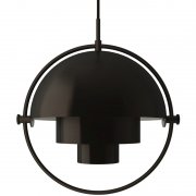 【GUBI】デンマーク・北欧デザイン照明「Multi-Lite pendant」ペンダントライト ブラックブラス（Φ360×H420mm)