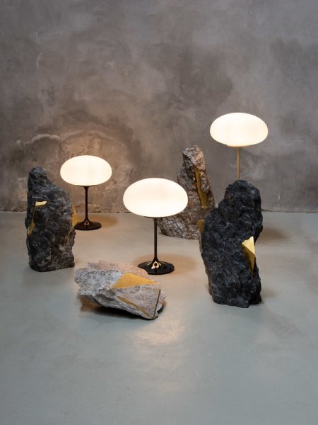 GUBIۥǥޡ̲ǥStemlite table lamp, 42 cmץơ֥ ֥åå(320H420mm)