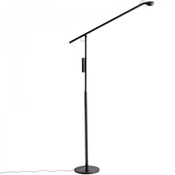 HAYۡFifty-Fifty floor lamp, blackץե ֥å(W250D900H1350mm)