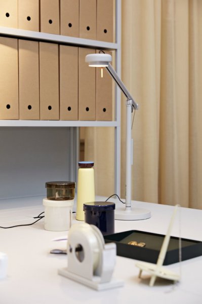 HAYۡFifty-Fifty Mini table lamp, ash greyץơ֥ å奰졼(W165D650H450mm)