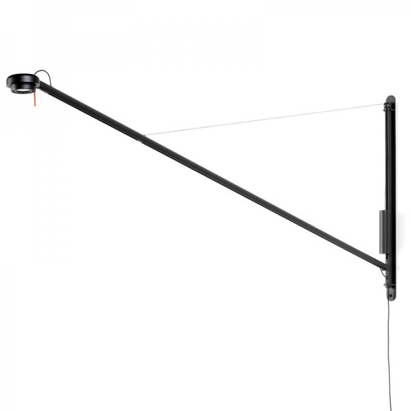 HAYۡFifty-Fifty wall lamp, soft blackץ եȥ֥åW75D1870H670mm