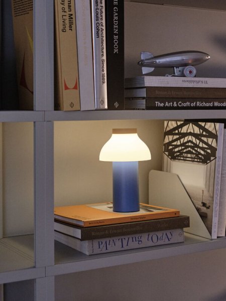 HAYۡPC Portable table lamp, sky blueץơ֥ ֥롼(140H220mm)