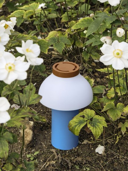 HAYۡPC Portable table lamp, sky blueץơ֥ ֥롼(140H220mm)