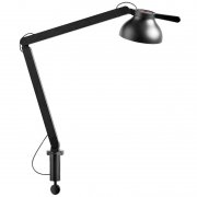 HAYۡPC table lamp with clamp, double arm, blackץơ֥ ֥å(W140D550H605mm)