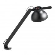 HAYۡPC table lamp with clamp, single arm, blackץơ֥ ֥å(W140D90H627mm)