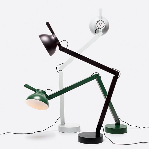 HAYۡPC table lamp, blackץơ֥ ֥å(W140H420550mm)