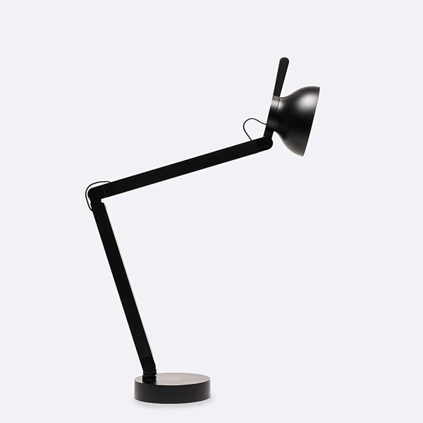 HAYۡPC table lamp, blackץơ֥ ֥å(W140H420550mm)