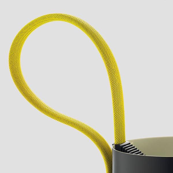 HAYۡRope Trick floor lamp, yellowץե (180D330H1700mm)