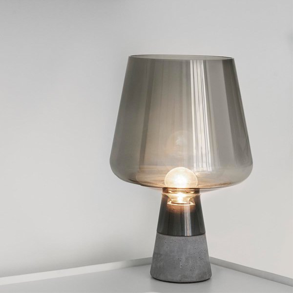 IittalaۡLeimu table lamp 30 cm, greyץơ֥ 졼(200H300mm)