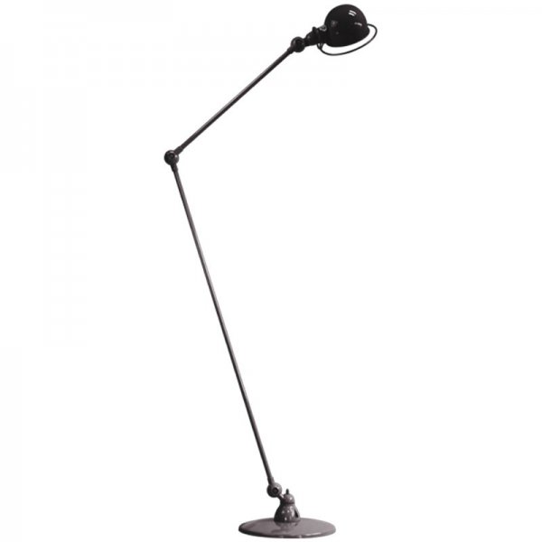 JieldéۡLoft D1260 floor lamp, matt blackץե  ޥåȥ֥å(150D1200+600mm)