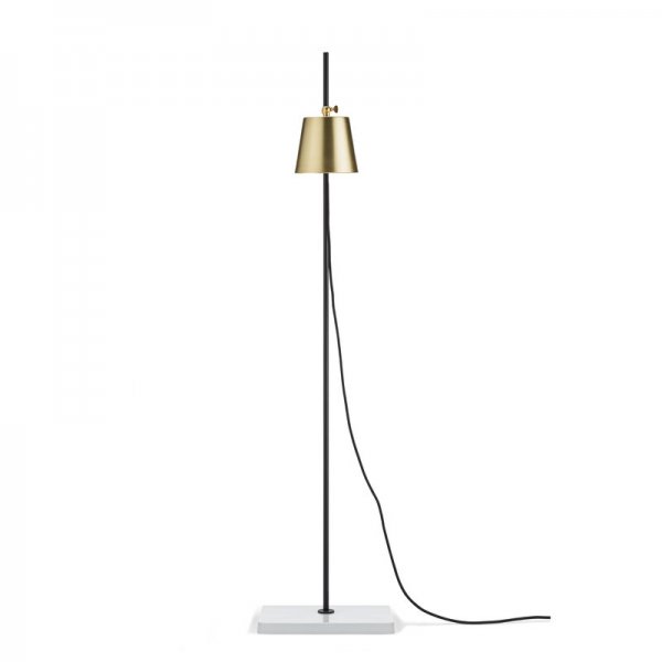 KarakterۡLab Light floor lamp, black - brassץե  ֥å-֥饹(W175D280H1250mm)