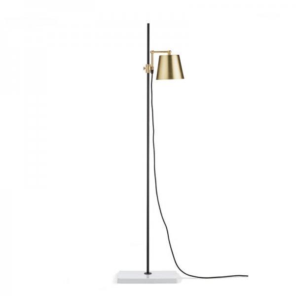 KarakterۡLab Light floor lamp, black - brassץե  ֥å-֥饹(W175D280H1250mm)