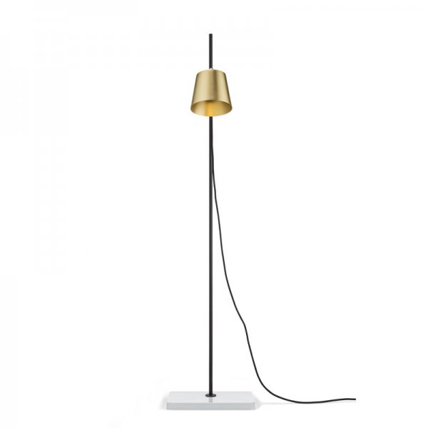 KarakterۡLab Light floor lamp, black - brassץե  ֥å-֥饹(W175D280H1250mm)