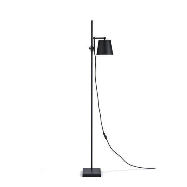 KarakterۡSteel Lab Light floor lamp, blackץե  ֥å(W145D232H1250mm)