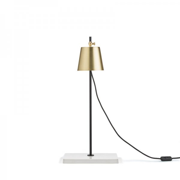 KarakterۡLab Light table lamp, black - brassץơ֥ ֥å-֥饹(W175D280H650mm)