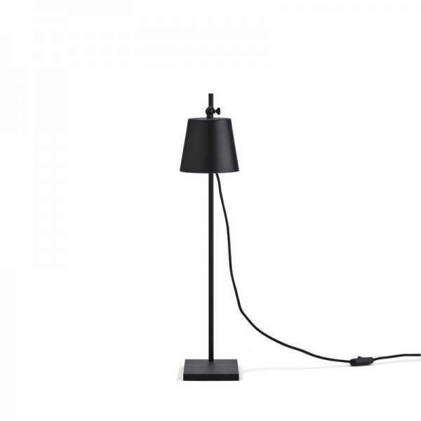 KarakterۡSteel Lab Light table lamp, blackץơ֥ ֥å(W125D200H650mm)