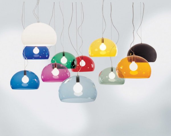 KartellۡFLY pendant lamp, light blueץڥȥ饤 饤ȥ֥롼ʦ520H330mm)