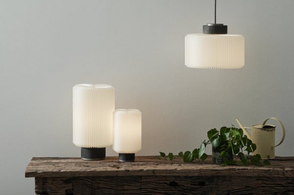 Le Klintۥǥޡ̲ǥCylinder table lamp, mediumץơ֥ ֥å(200H370mm)