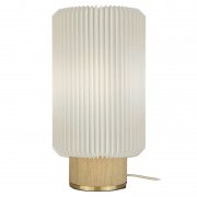 【Le Klint】デンマーク・北欧デザイン照明「Cylinder table lamp, medium」テーブルランプ ライトオーク(Φ200×H370mm)