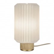 【Le Klint】デンマーク・北欧デザイン照明「Cylinder table lamp, small」テーブルランプ ライトオーク(Φ140×H250mm)