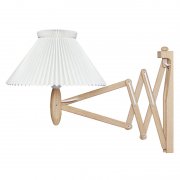 【Le Klint】デンマーク・北欧デザイン照明「Sax 224-1/17 wall lamp, light oak, Plastic」ウォールランプ プラスチック