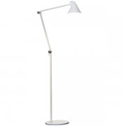 【Louis Poulsen】「NJP floor lamp, white」フロアランプ  ホワイト(Φ149×H738+480+480mm)