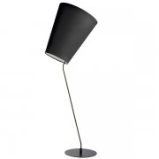【Lundia】「Soihtu floor lamp, black」フロアランプ ブラック(Φ500×D730×H1800mm)