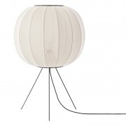 【Made By Hand】「Knit-Wit floor lamp 45 cm, medium, pearl white」フロアランプ パールホワイト(Φ450×H850mm)