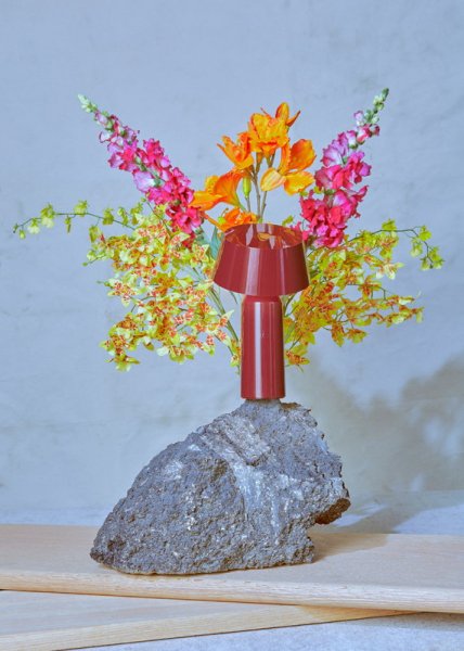 Marsetۥڥ̲ǥBicoca table lamp, red wineץɥ쥹ơ֥ åɥ磻(140H225mm)