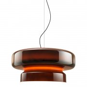 【Marset】スペイン・北欧デザイン照明「Bohemia pendant, amber」ペンダントライト アンバー（Φ840×H415mm)