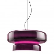 【Marset】スペイン・北欧デザイン照明「Bohemia pendant, violet」ペンダントライト バイオレット（Φ840×H415mm)