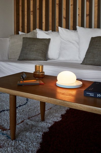 MarsetۡBolita table lamp, whiteץơ֥ ۥ磻(180H90mm)