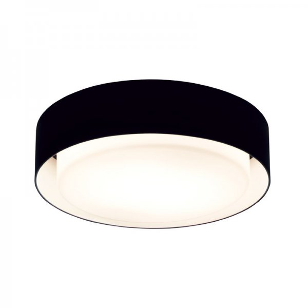 MarsetۡPlaff-On 33 ceiling lamp, blackץ󥰥饤 ֥å(330H118mm)