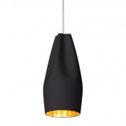 MarsetۡPleat Box 13 pendant, black - goldץڥȥ饤 ֥å-ɡʦ115H260mm)